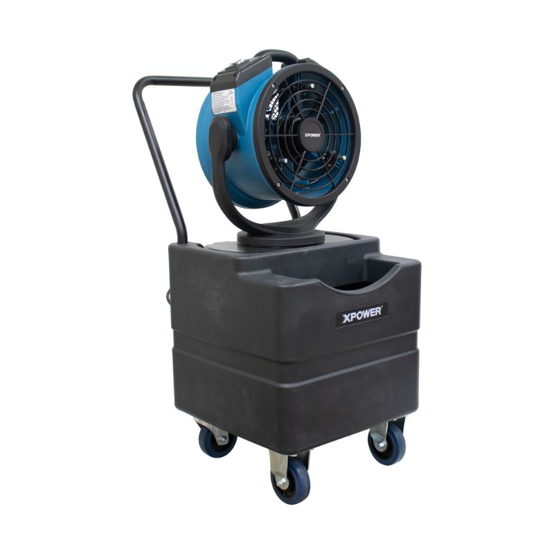 XPOWER FM-68WK Multi-purpose Misting Fan with Built-In Water Pump & WT-45 Mobile Water Reservoir main image