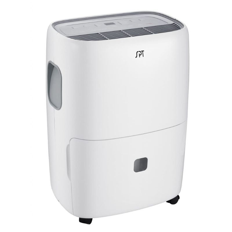 SPT SD-53E: 50-Pint Dehumidifier with ENERGY STAR - Left Front View