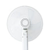 Load image into Gallery viewer, SPT SF-16D48BK: 16″ DC-Motor Energy Saving Stand Fan with Remote and Timer – Piano White - Back View