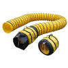 XPOWER 25 Ft. Ducting Hose 16 Inch. Diameter - 16DH25 or 16DH15 W/ PVC Duct Hose