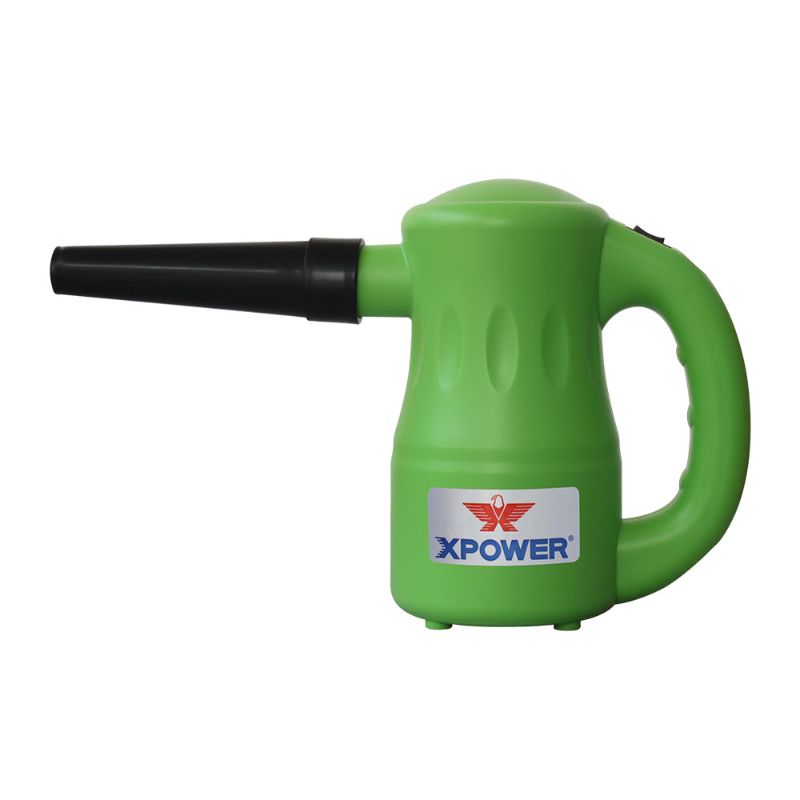 XPOWER A-2 Airrow Pro Multi-Use Powered Air Duster, Dryer, and Blower - A-2 Green