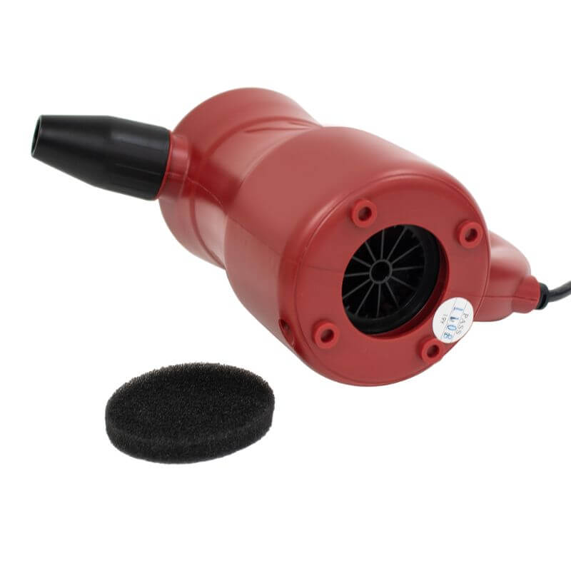 XPOWER A-2S Cyber Duster Multipurpose Powered Air Duster, Blower - Red Filter