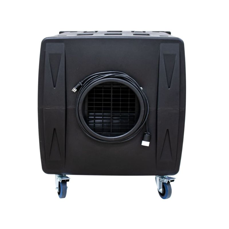 XPOWER AP-2000 Portable 2-Speed 3-Stage 2000 CFM HEPA Air Filtration System - Exhaust View