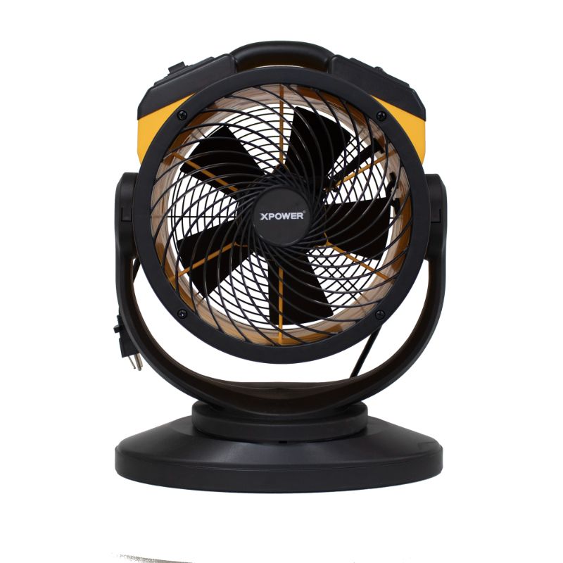 XPOWER FC-100S Multipurpose 11” Pro Air Circulator Utility Fan with Oscillating Feature - Front View