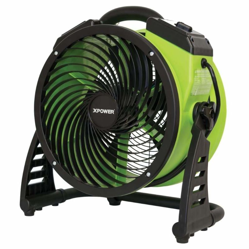 XPOWER FC-200 Multipurpose 13” Pro Air Circulator Utility Fan - Right Front View