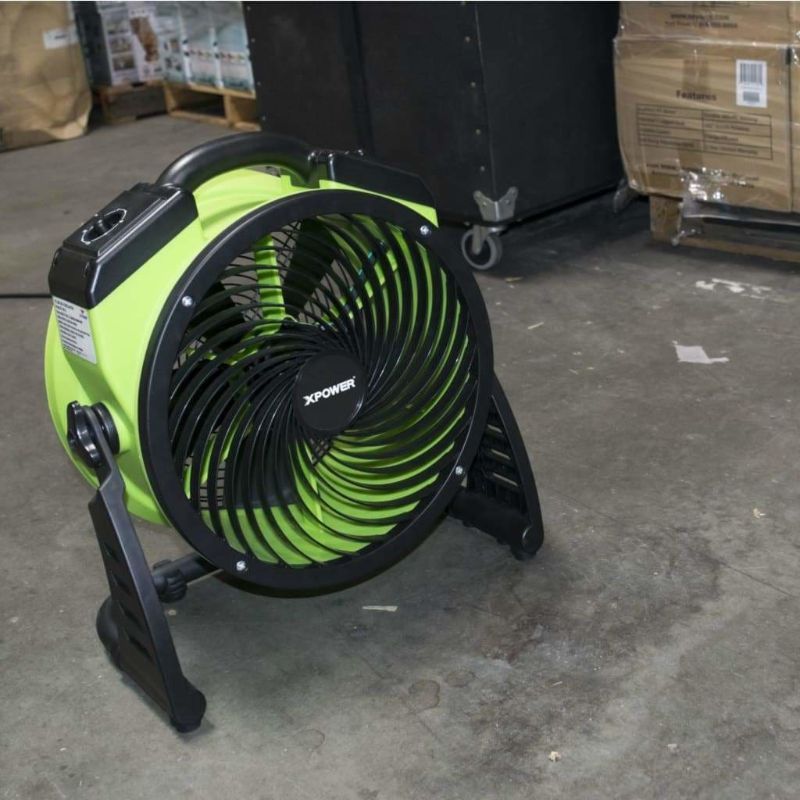XPOWER FC-250D Pro 13” Brushless DC Motor Air Circulator Utility Fan with Timer - Storage Usage