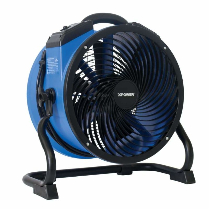 XPOWER FC-300 Multipurpose 14” Pro Air Circulator Utility Fan - Left Front Angle