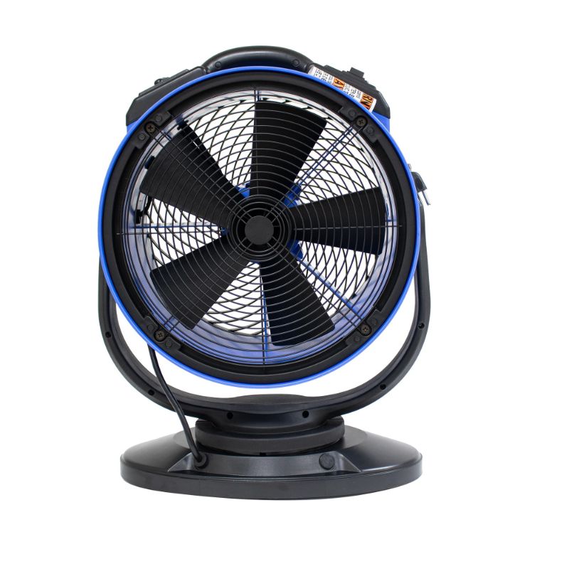 XPOWER FC-300A Multipurpose 14” Pro Air Circulator Utility Fan with Daisy Chain - Back View
