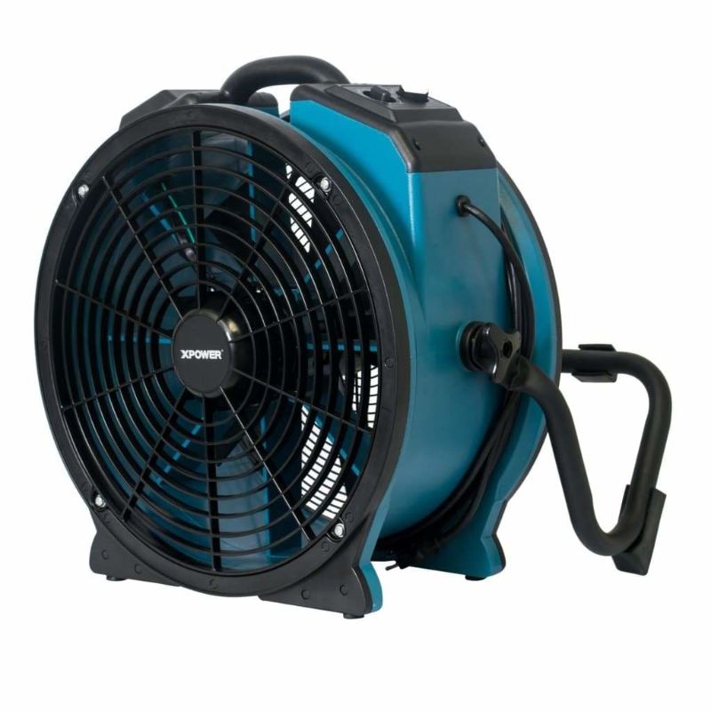 XPOWER FC-420 Multipurpose Sealed Motor 18” Pro Air Circulator Utility Fan - Right Angle Rack Back