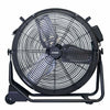 XPOWER FD-630D Brushless DC Motor High Velocity 24” Drum Fan - Front View
