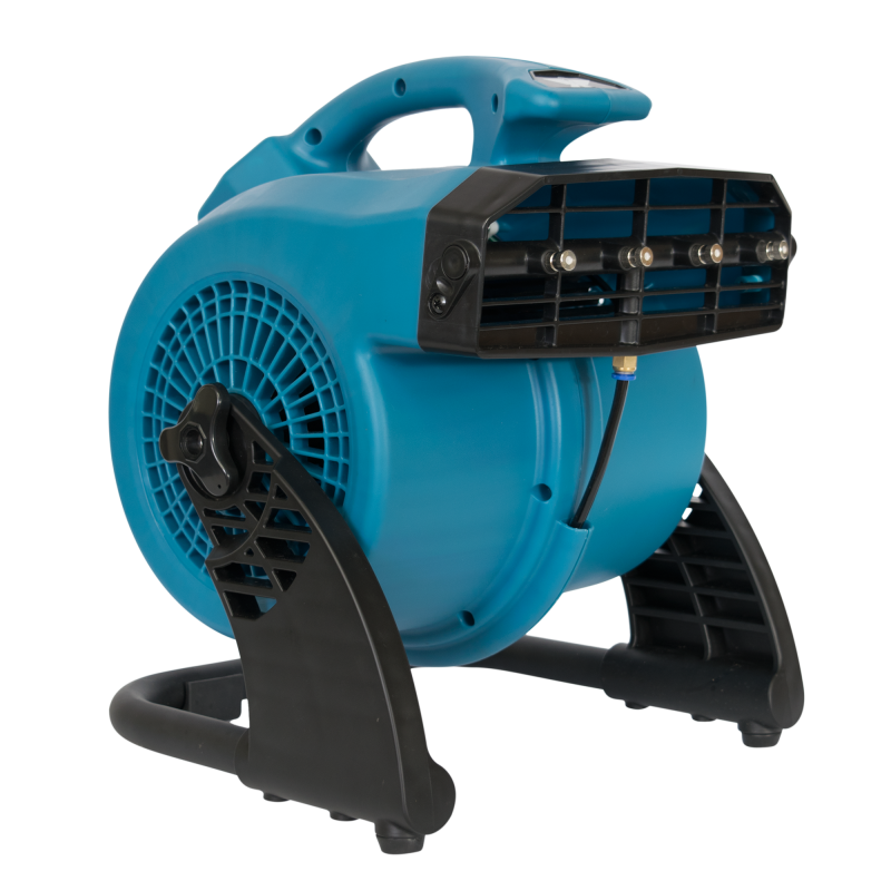 XPOWER FM-48 Misting Fan - Left Angle View