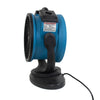 XPOWER FM-68 Multi-Purpose Oscillating Misting Fan and Air Circulator - Speed Control Side
