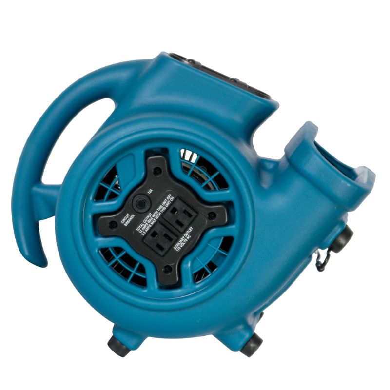 XPOWER Freshen Aire P-260AT 1/5 HP 4 Speed Scented Air Mover with Daisy Chain - 45 Degrees Angle