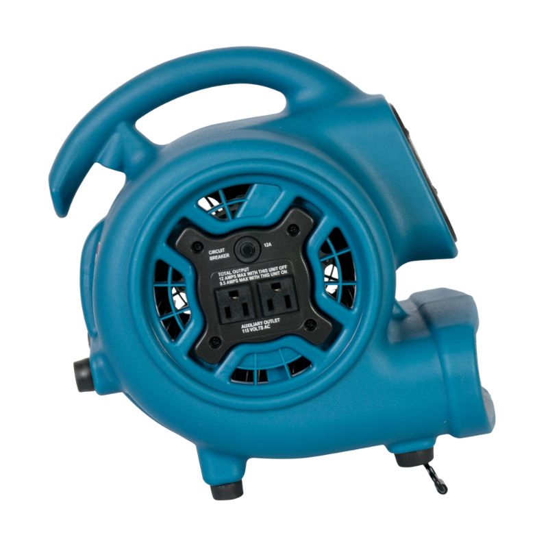 XPOWER Freshen Aire P-450AT 1/3 HP Scented Air Mover with Daisy Chain - 20 Degrees Kickstand
