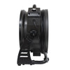 XPOWER M-25 Axial Air Mover with Ozone Generator - Right View