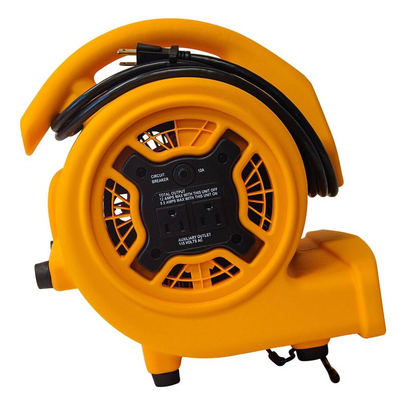 XPOWER P-130A Compact Air Mover with Daisy Chain - 20 Degrees