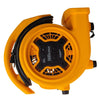 XPOWER P-130A Compact Air Mover with Daisy Chain - 90 Degrees