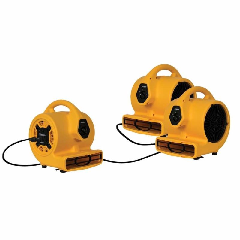 XPOWER P-130A Compact Air Mover with Daisy Chain 