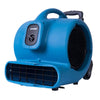 XPOWER P-800H 3/4 HP Air Mover with Telescopic Handle & Wheels - Right View