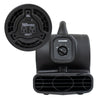 XPOWER P-80A Mighty Air Mover - Front View Daisy Chain Black