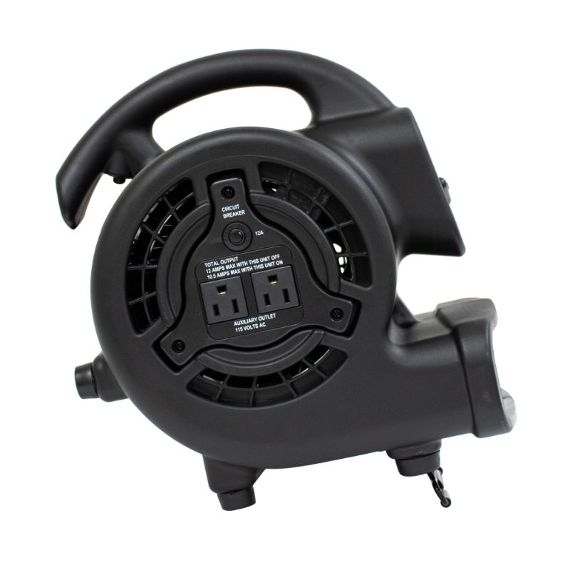 XPOWER P-80A Mighty Air Mover - Kickstand Black