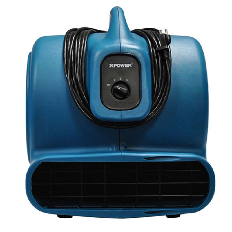 XPOWER P-830 1 HP Air Mover front view