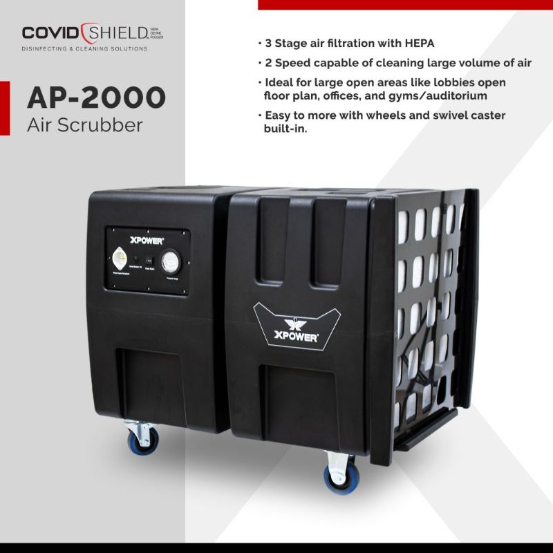 XPOWER Programmable Sanitizing System Large (PCS-Large) - XCS2 w/ AP-200