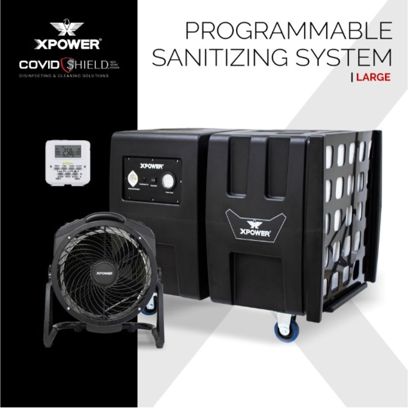 XPOWER Programmable Sanitizing System Large (PCS-Large) - XCS2 - Main View