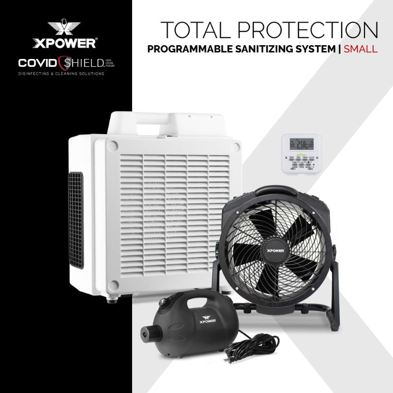 XPOWER Total Protection – Programmable Sanitizing System (Small) - XCS3 - Small