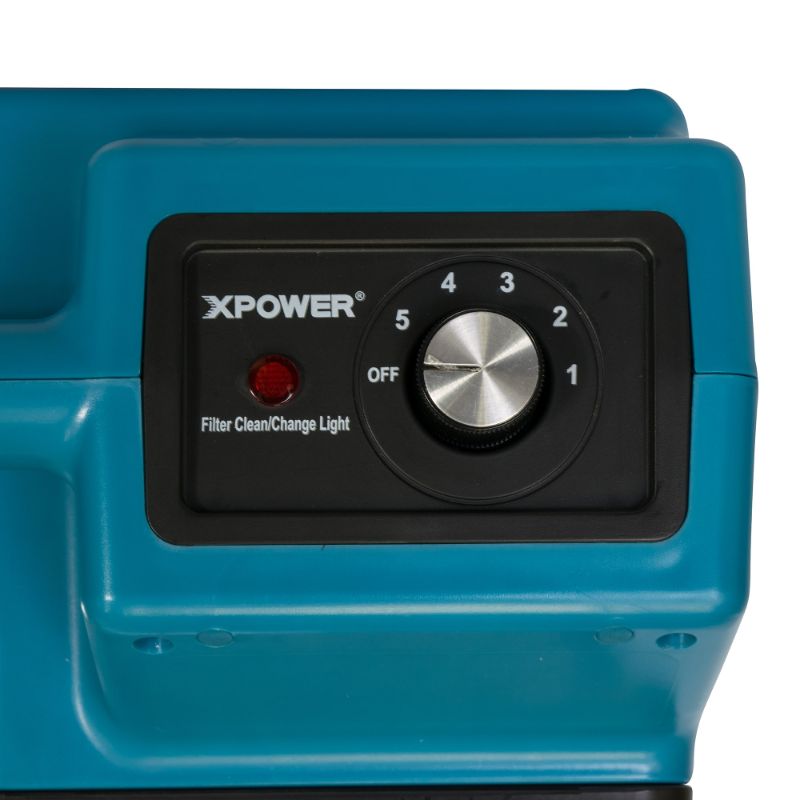 XPOWER X-2580 Professional 4-Stage HEPA Mini Air Scrubber - Close Up