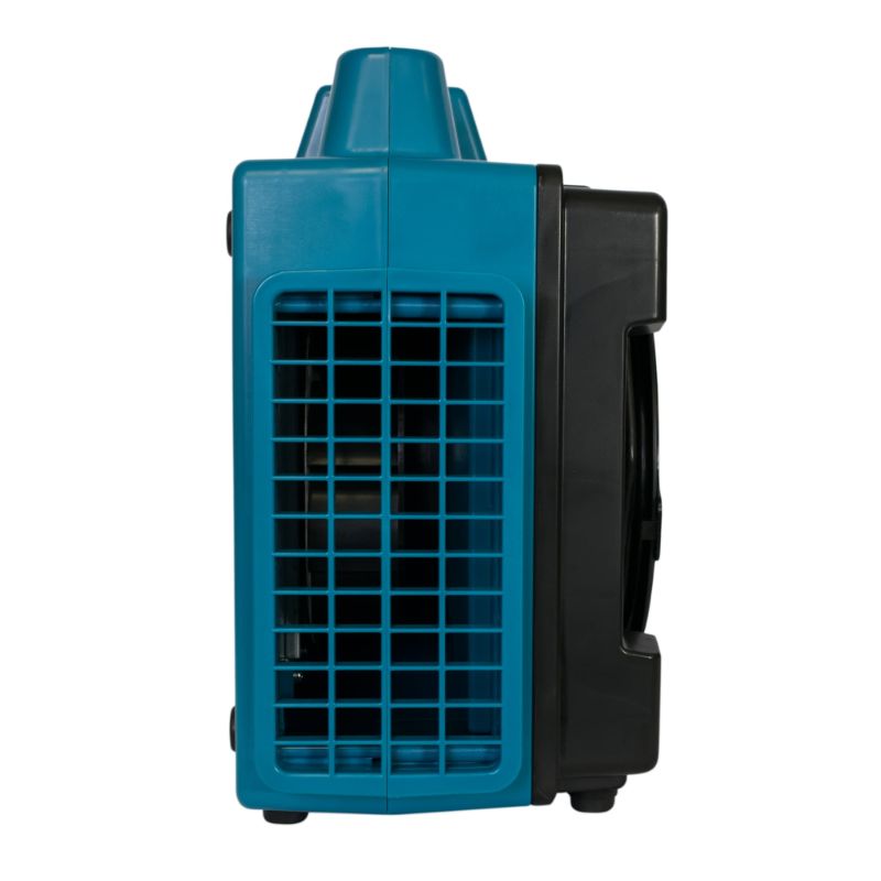 XPOWER X-2580 Professional 4-Stage HEPA Mini Air Scrubber - Left Side View