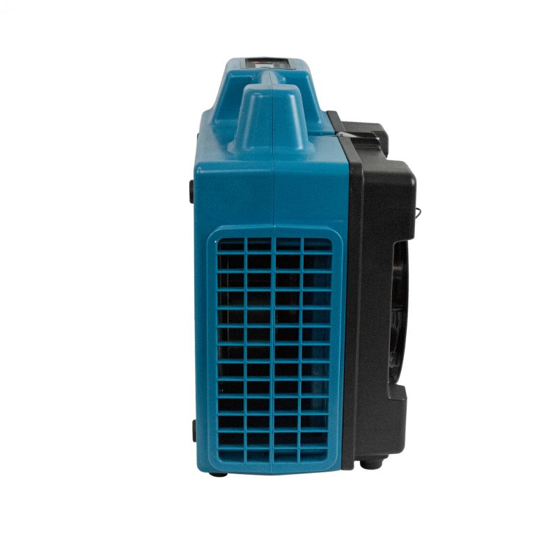XPOWER X-2700 Professional 3-Stage HEPA Air Scrubber - Left Side View