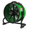 XPOWER X-34AR Professional Sealed Motor Axial Fan (1/4 HP) - Right View Green