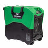 XPOWER XD-85L2 85 PPD Commercial LGR Dehumidifier with Automatic Purge Pump - Green Side Angled Toward Left