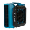 XPOWER XL-730A Professional Low Profile Air Mover (1/3 HP) - Front Side Angle