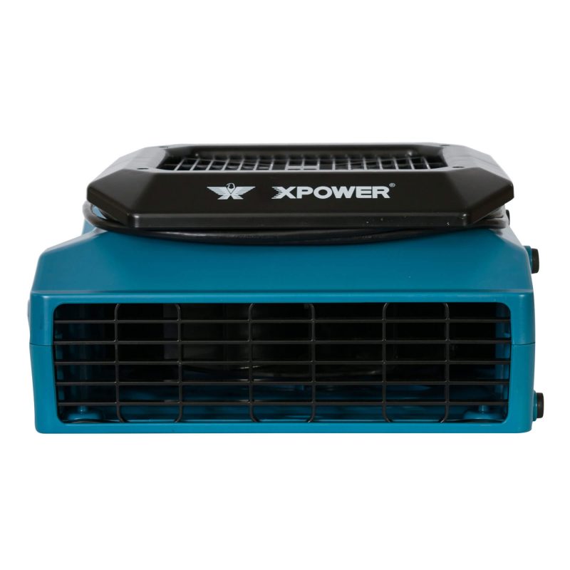 XPOWER XL-730A Professional Low Profile Air Mover (1/3 HP) - Front View