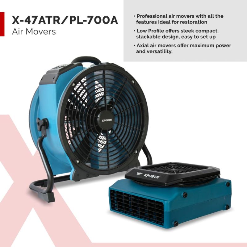 XPOWER XTREMEDRY® DIY Pro Drying Solution Plus w/ X-47ATR and PL-700A