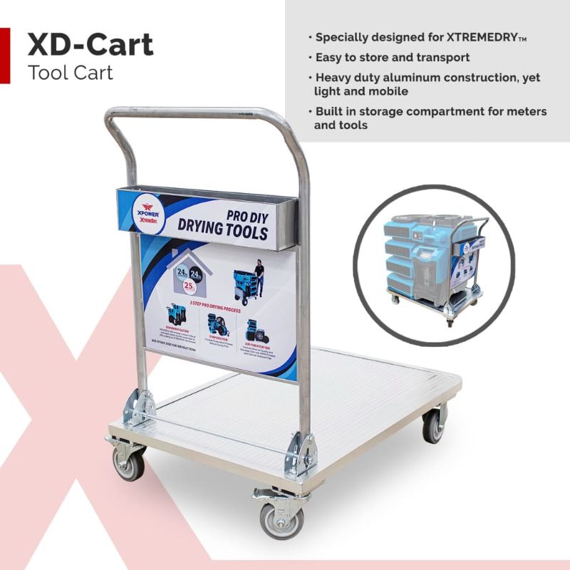 XPOWER XTREMEDRY® DIY Pro Drying Solution Total w/ XD Cart