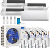 Load image into Gallery viewer, Advanced MRCOOL DIY 4th Gen 36,000 BTU Heat Pump Condenser with 4 Air Handlers