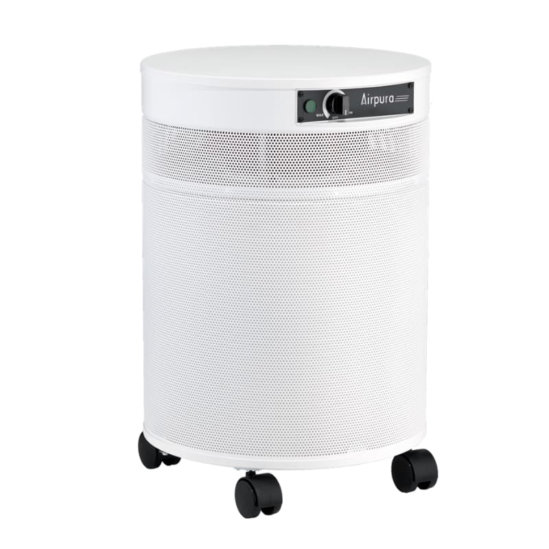 Airpura F600 DLX Air Purifier Formaldehyde, Chemicals & VOCs in white