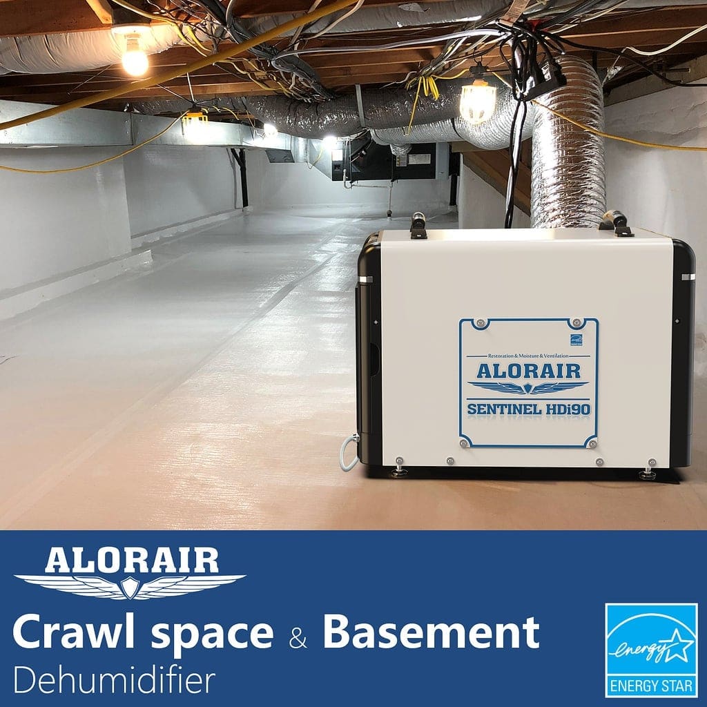 AlorAir Sentinel HDi90 90 PPD Basement and Crawl Space