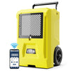 AlorAir Storm DP 110 PPD Commercial Dehumidifier with Pump - App Enabled - yellow front