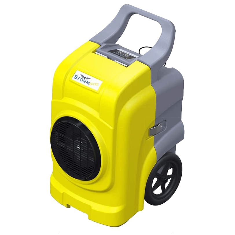 AlorAir Storm Elite 270 PPD Industrial Dehumidifier for Large Spaces - App Controlled in yellow