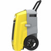 AlorAir Storm Pro 180 PPD Commercial Dehumidifier with Pump and Drain Hose in yellow side view