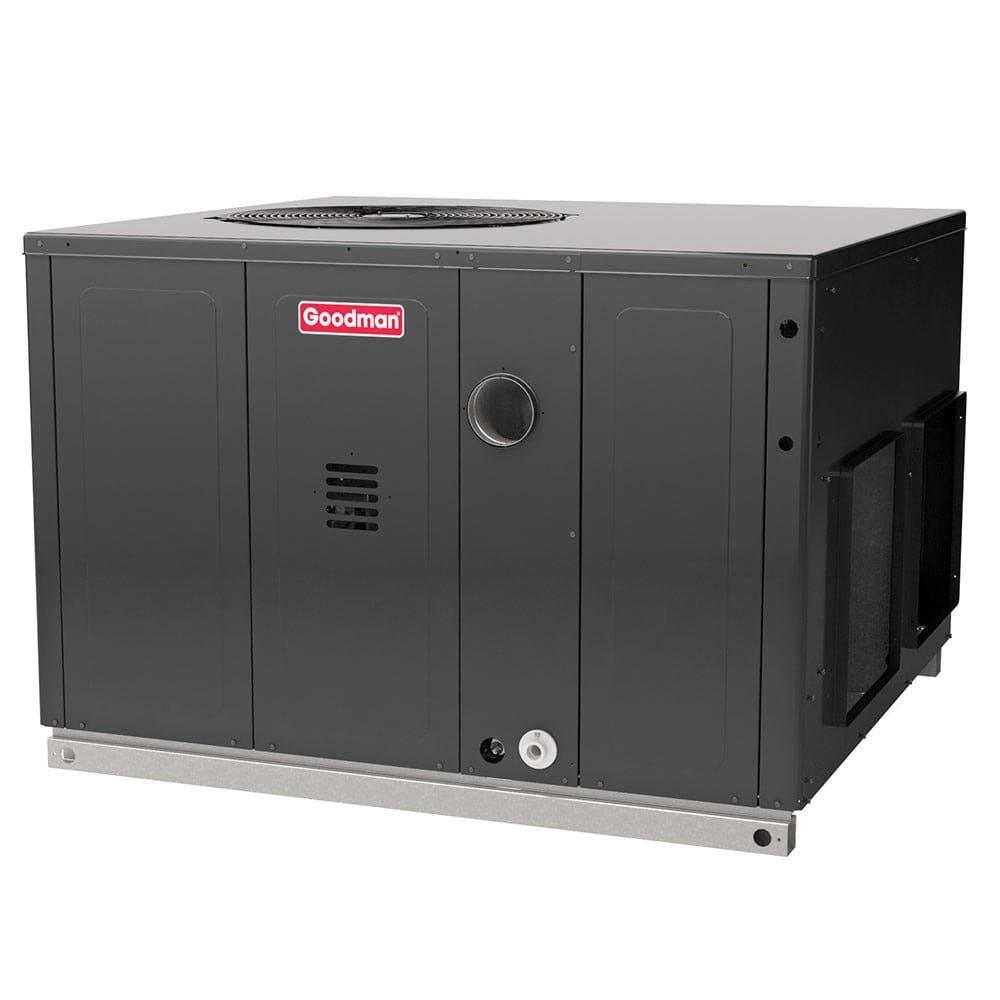 Goodman 2.5 Ton 16 SEER 80k BTU Gas/Electric Package Unit - Right Front