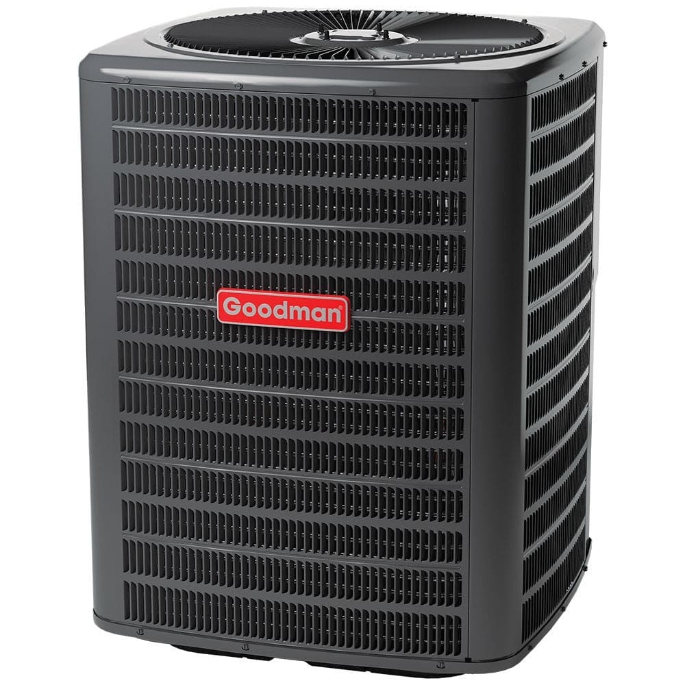 Goodman 3.5 Ton 13 SEER Air Conditioner Condenser - Front Right