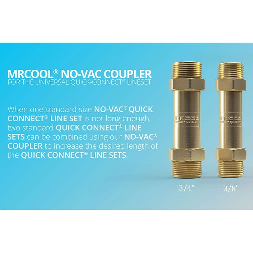 MRCOOL Quick Connect Line Set Coupler Kit for Universal