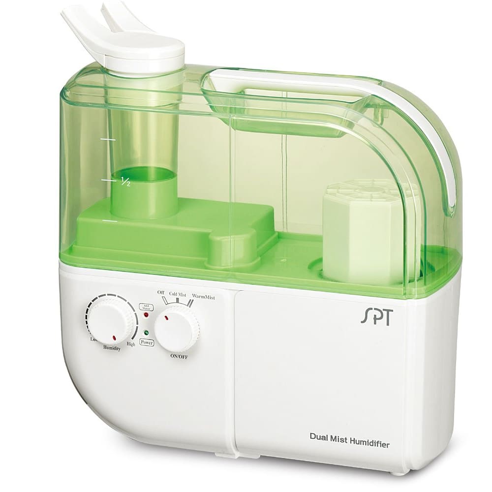 SPT - Dual Mist Humidifier with ION Exchange Filter [Green]SPT - Dual Mist Humidifier with ION Exchange Filter [Green] - SU-4010G - Front View