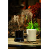 SPT SA-055B: Ultrasonic Aroma Diffuser/Humidifier with Ceramic Housing – Black/White - Usage View