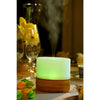 SPT SA-070: Ultrasonic Aroma Diffuser/Humidifier with Bamboo Base (Oval) - Usage View Green Ambiance